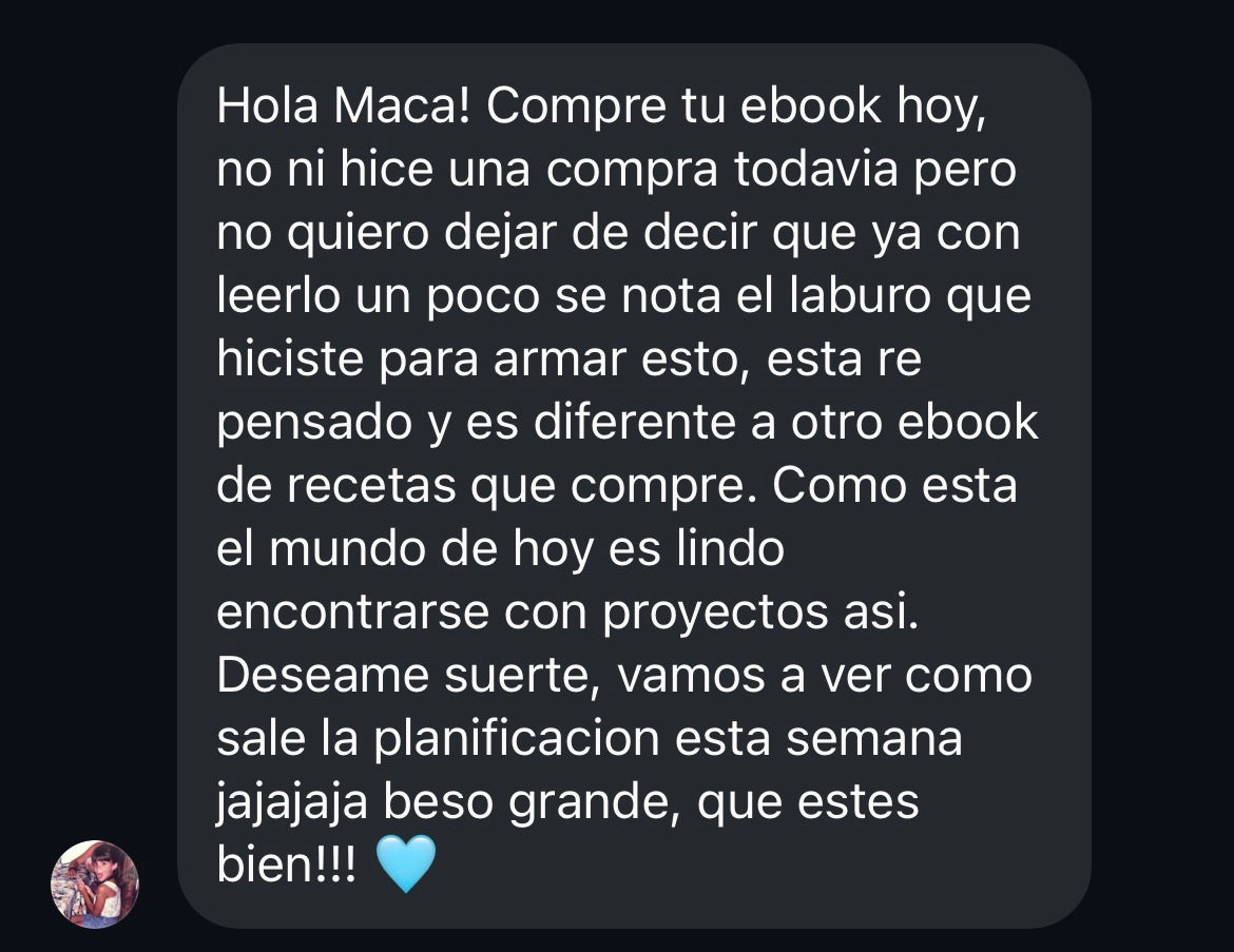 Testimonio Comé Simple