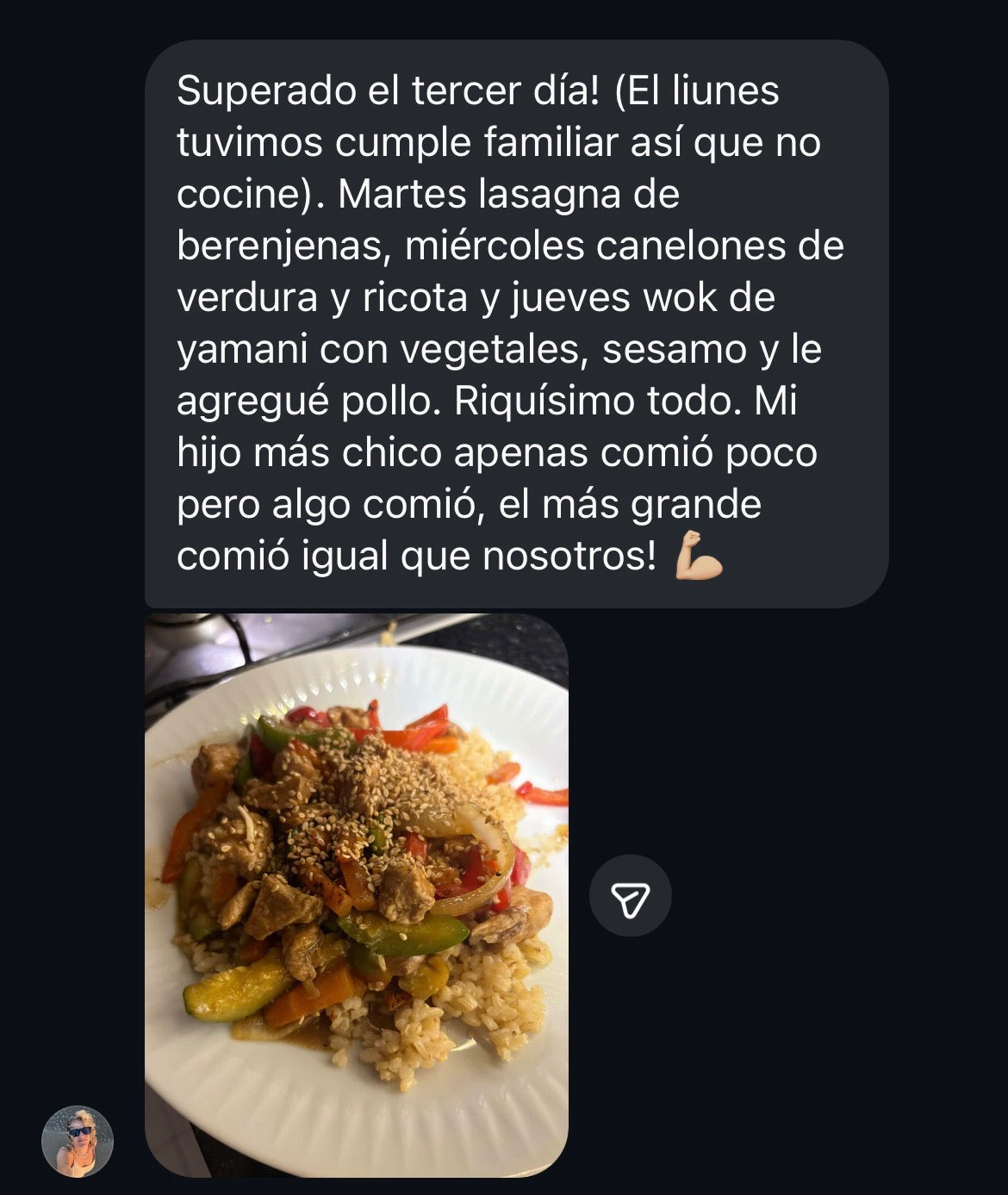Testimonio Comé Simple