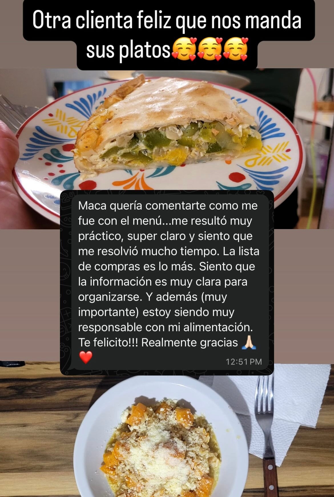 Testimonio Comé Simple