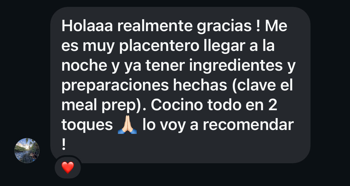 Testimonio Comé Simple