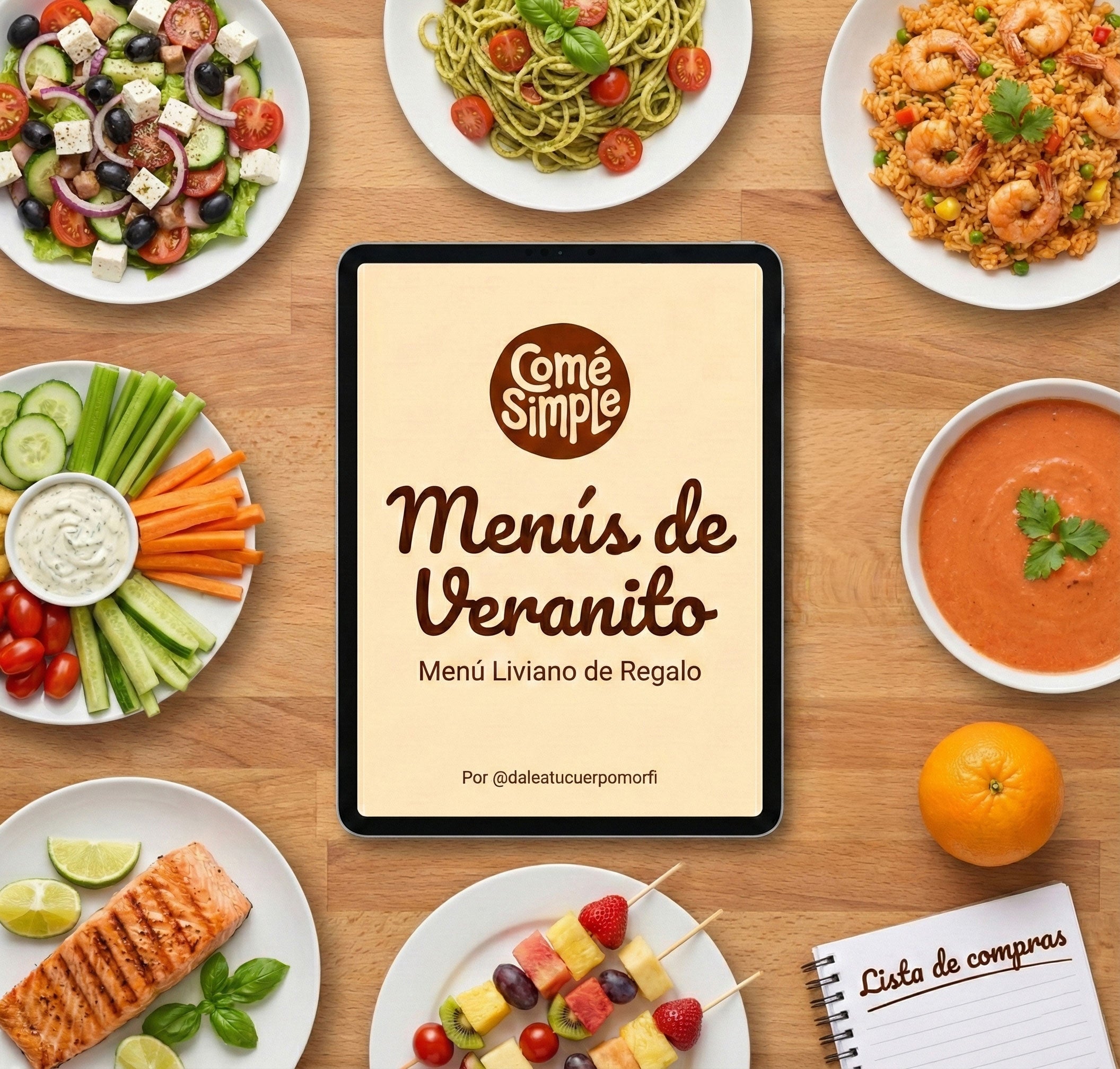 Menú Liviano de Verano